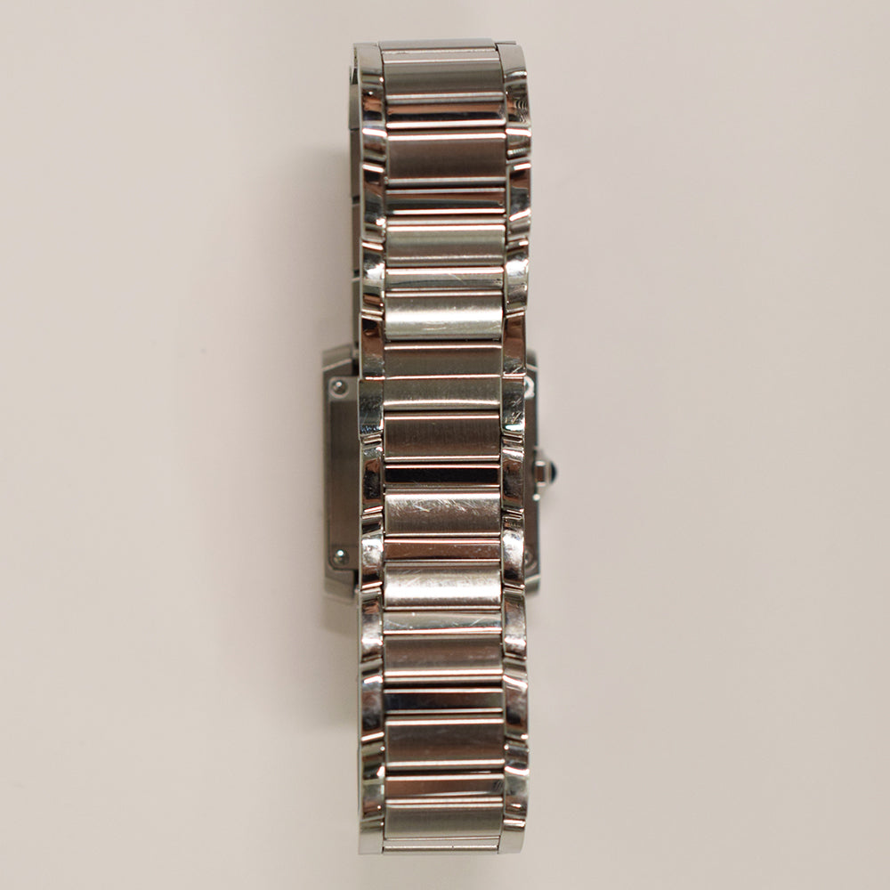 Cartier Tank Française Small 25.7mm x 21.2mm WSTA0065 – Silver Dial
