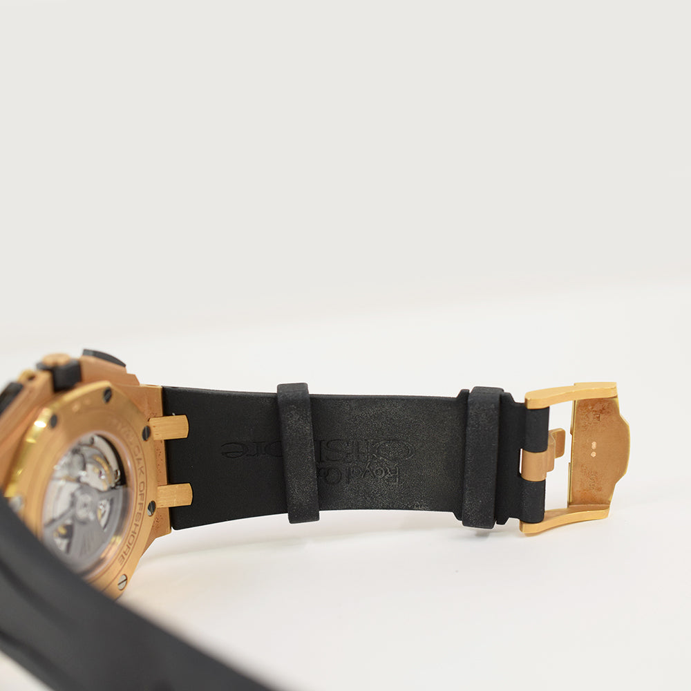 Audemars Piguet Royal Oak Offshore Chronograph 44mm Rose Gold 26401RO.OO.A002CA.02 – Black Dial