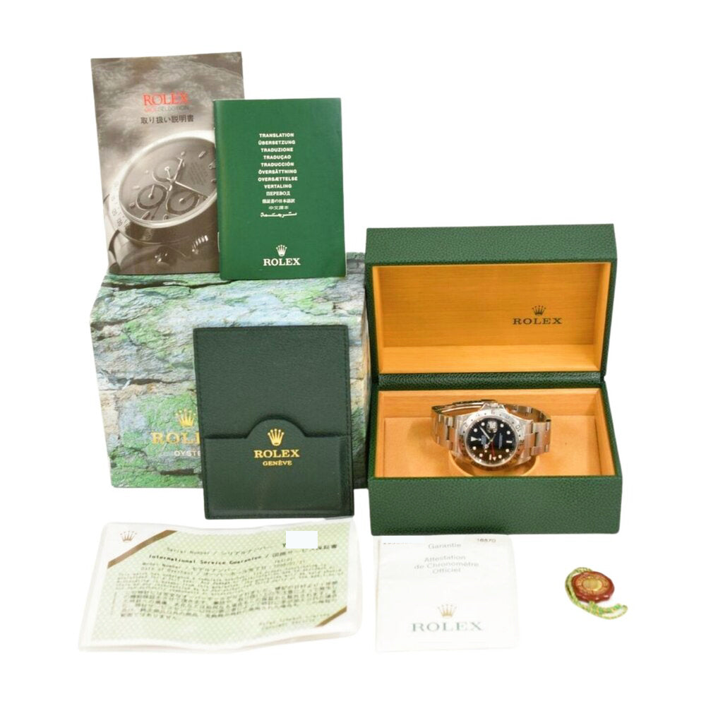 Rolex Explorer II 40mm 16570 – Black Dial