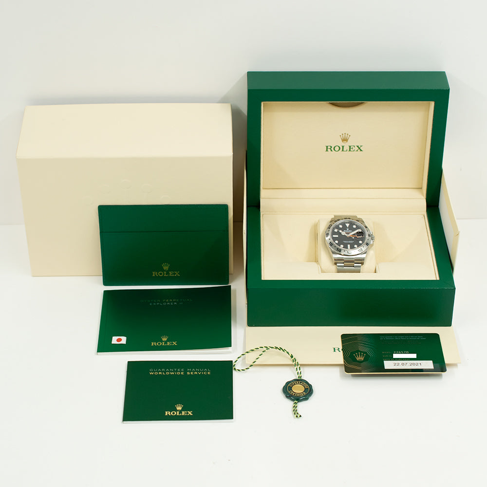 Rolex Explorer II 42mm 226570 – Black Dial