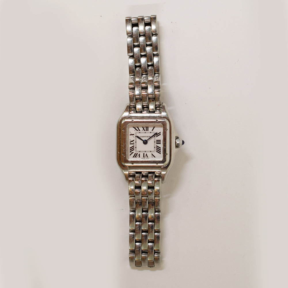 Cartier Panthère de Cartier Small Stainless Steel WSPN0006 – Silver Roman Dial