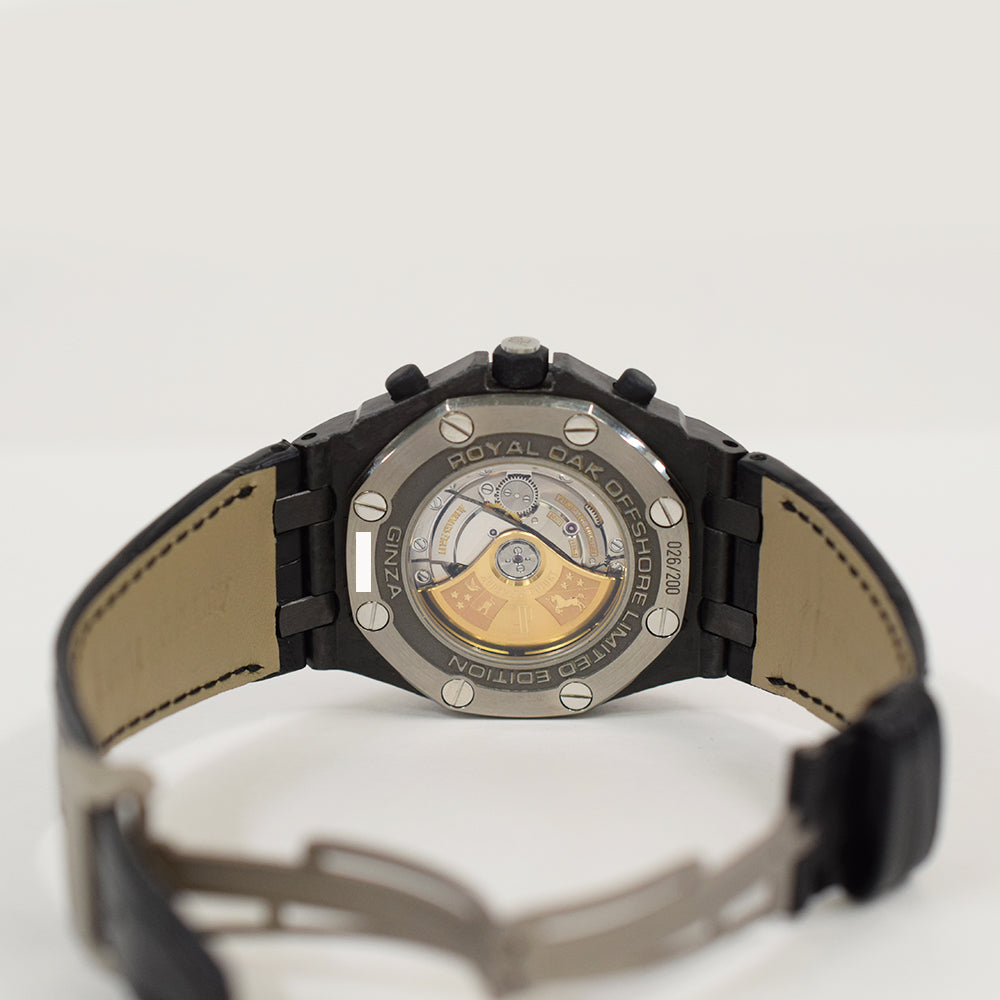Audemars Piguet Royal Oak Offshore Ginza 7 42mm 26205AU.OO.D002CR.01 – Black Dial