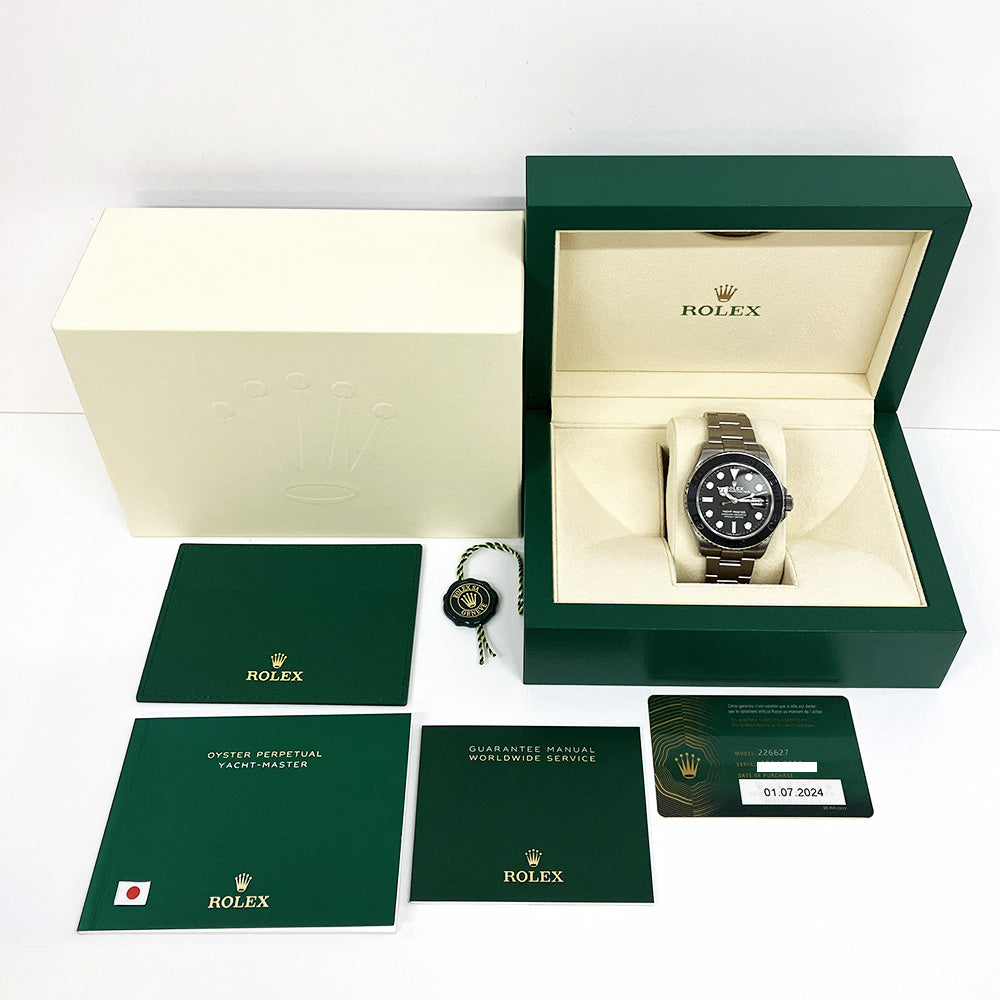 Rolex Yacht-Master 42mm RLX Titanium 226627 – Black Dial