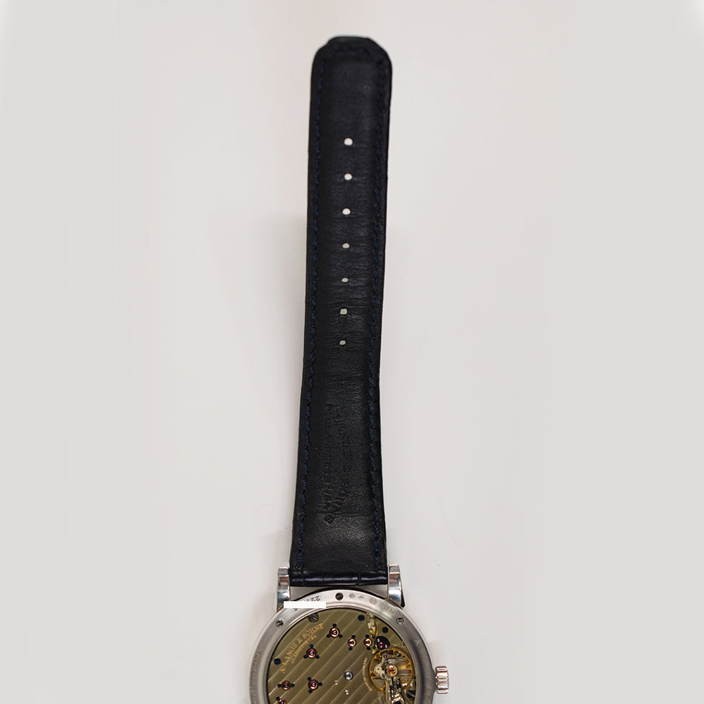 A. Lange & Söhne Lange 1 38.5mm Platinum 191.025 – Silver Roman Dial