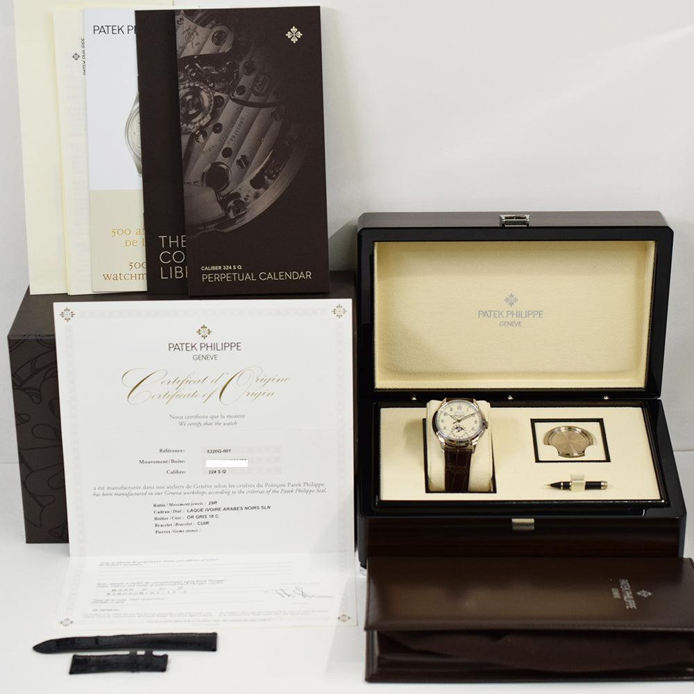 Patek Philippe Perpetual Calendar 40mm 5320G-001 – Ivory Dial