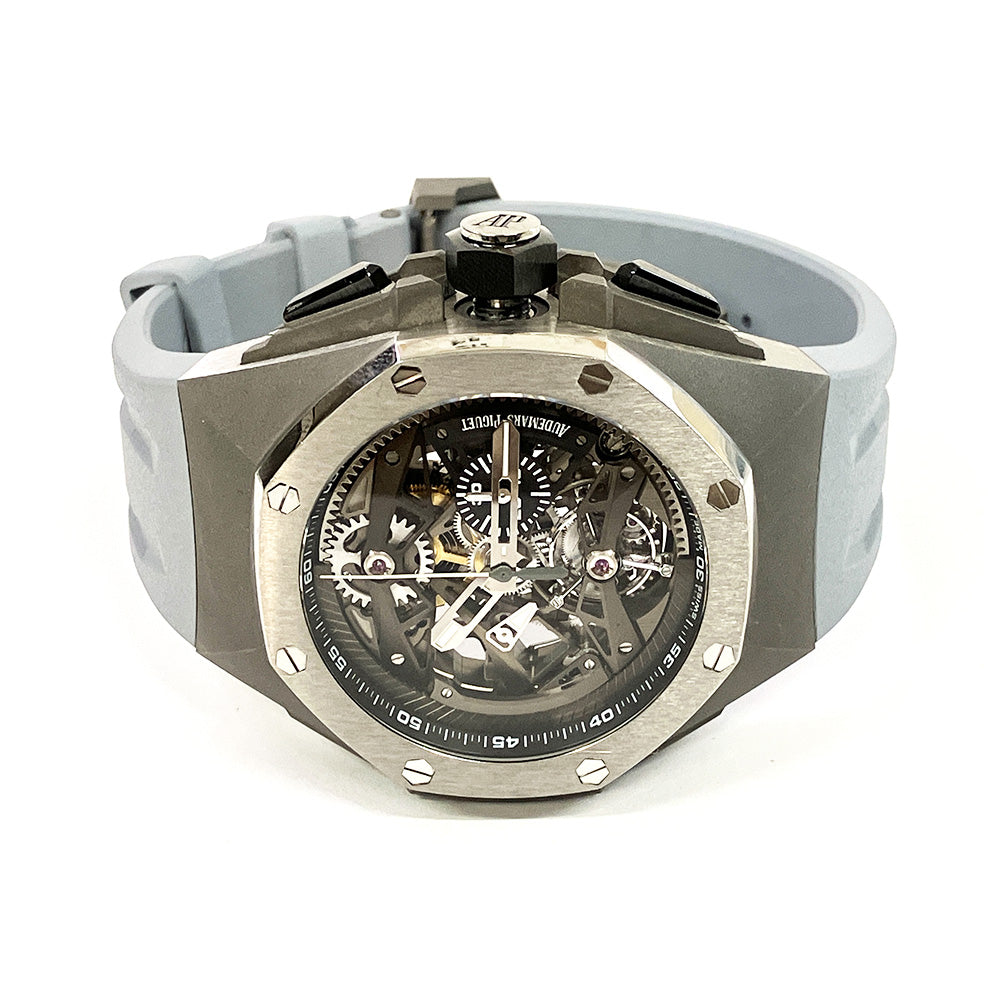 Audemars Piguet Royal Oak Concept Tourbillon Chronograph 44mm 26587TI.OO.D010CA.01 – Skeleton Dial