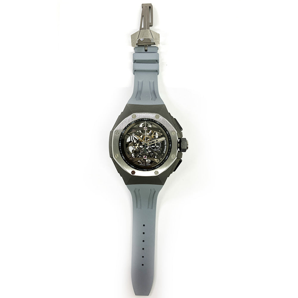 Audemars Piguet Royal Oak Concept Tourbillon Chronograph 44mm 26587TI.OO.D010CA.01 – Skeleton Dial