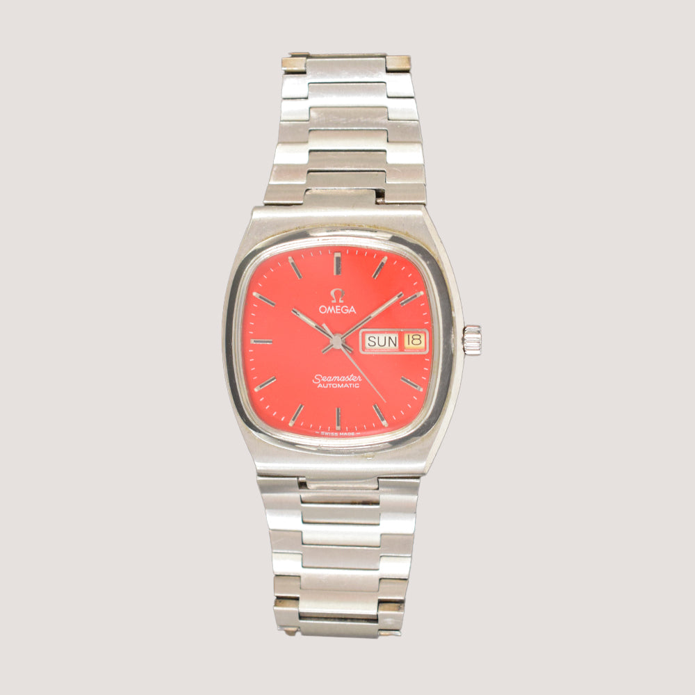 Omega Seamaster Automatic 36mm 166.0213.1 – Red Dial