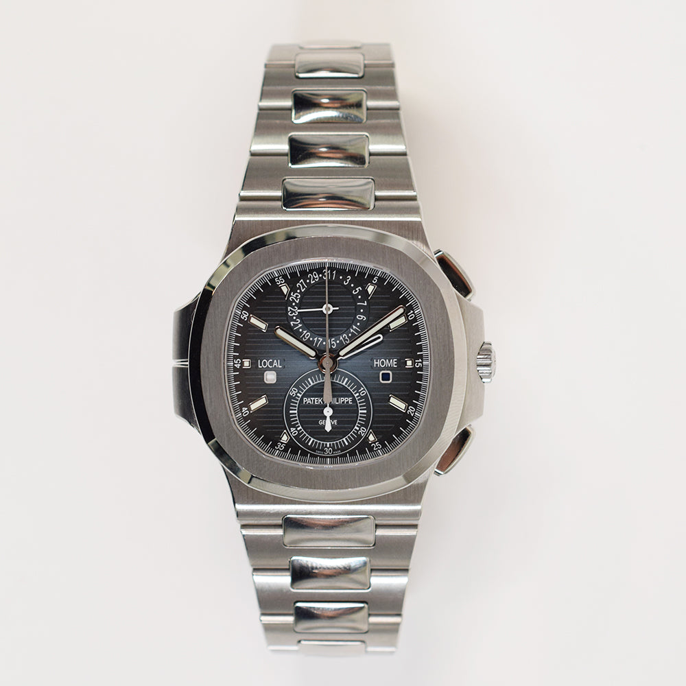 Patek Philippe Nautilus Travel Time Flyback Chronograph 40.5mm 5990/1A-011 – Blue Dial