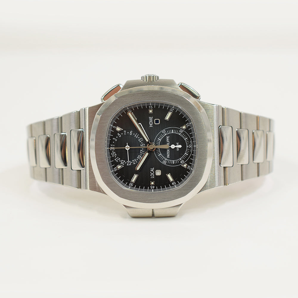 Patek Philippe Nautilus Travel Time Flyback Chronograph 40.5mm 5990/1A-011 – Blue Dial