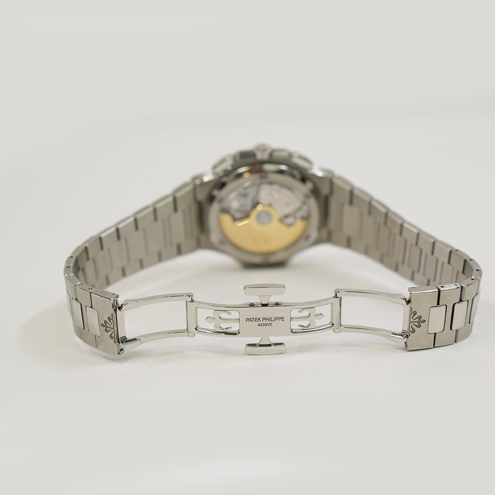 Patek Philippe Nautilus Travel Time Flyback Chronograph 40.5mm 5990/1A-011 – Blue Dial