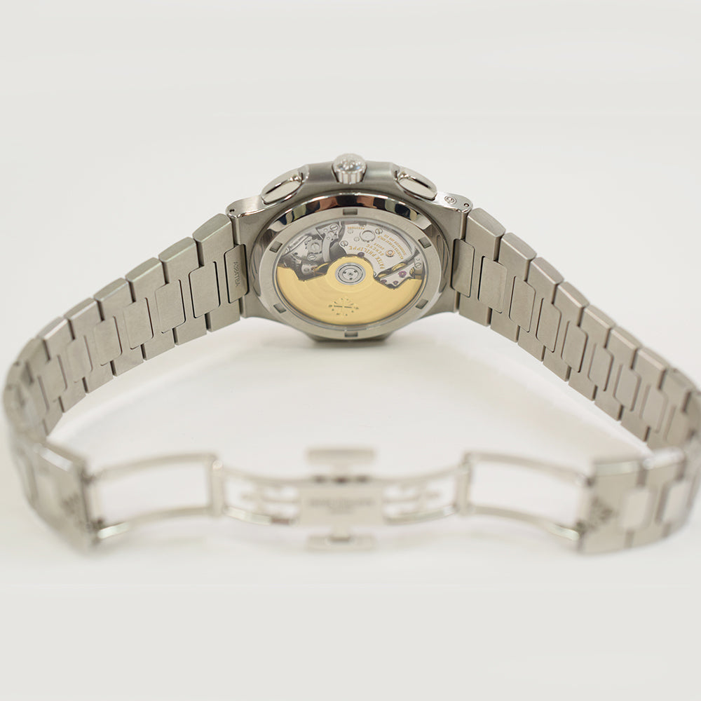 Patek Philippe Nautilus Travel Time Flyback Chronograph 40.5mm 5990/1A-011 – Blue Dial