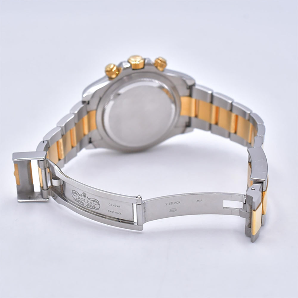 Rolex Cosmograph Daytona 40mm Steel and Yellow Gold 126503 – White Dial