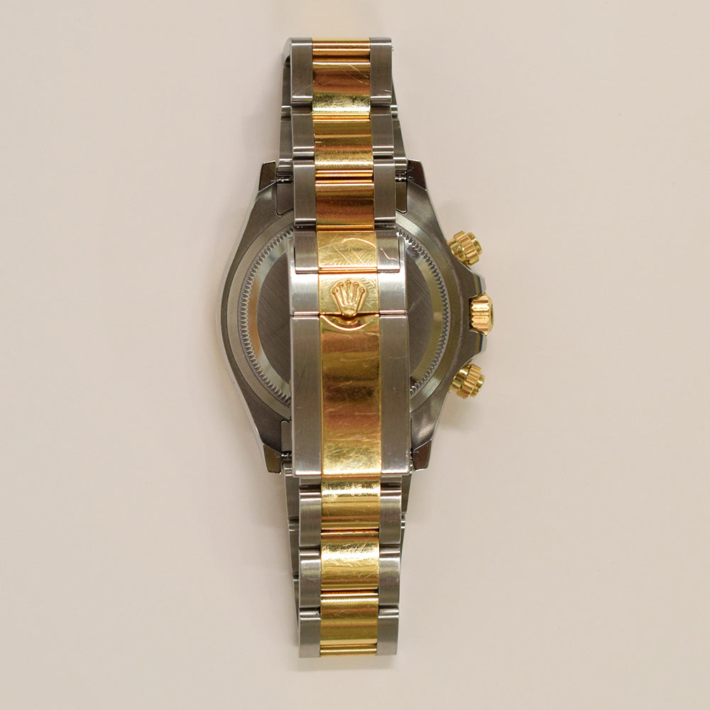 Rolex Cosmograph Daytona 40mm Steel and Yellow Gold 126503 – White Dial
