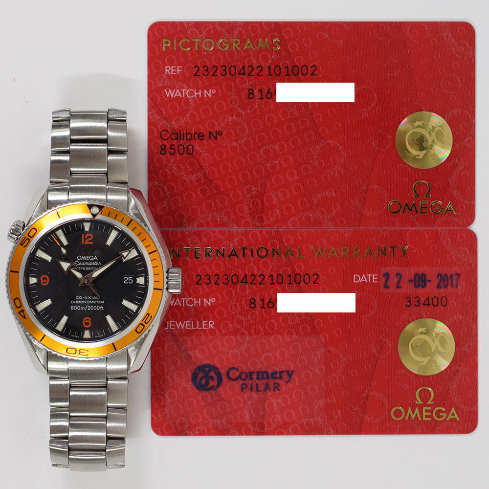 Omega Seamaster Planet Ocean 600M 42mm 232.30.42.21.01.002 – Black Dial