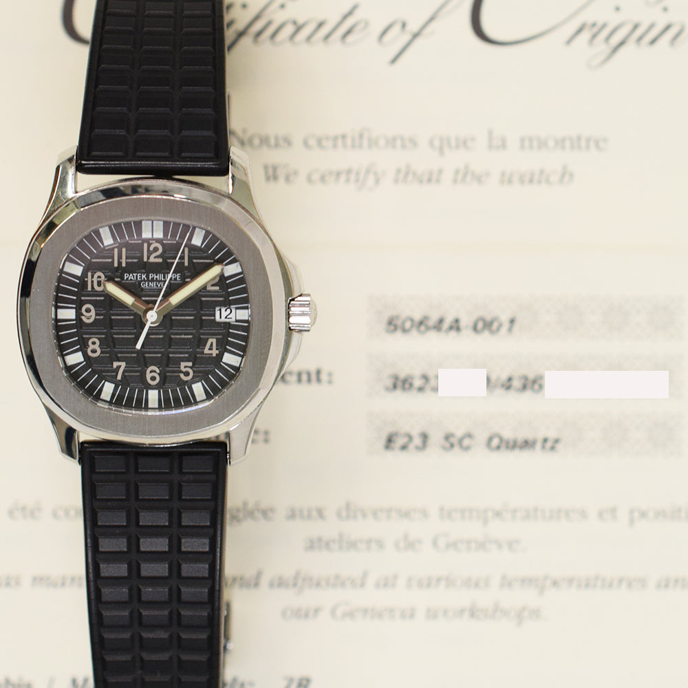 Patek Philippe Aquanaut 34mm 5064A-001 – Black Dial