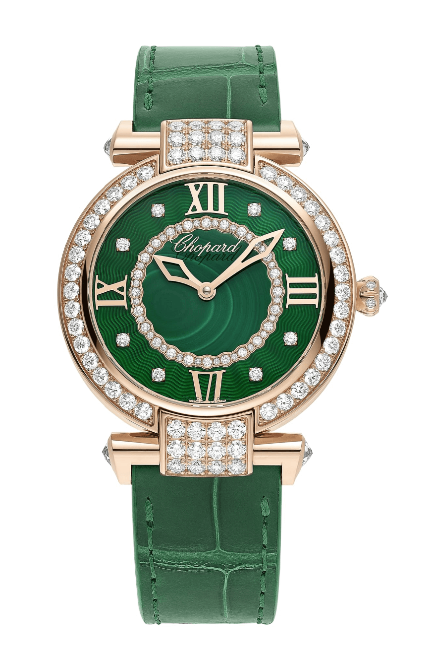 Chopard Imperiale Joaillerie Green Malachite Ladies Watch (385377-5002)