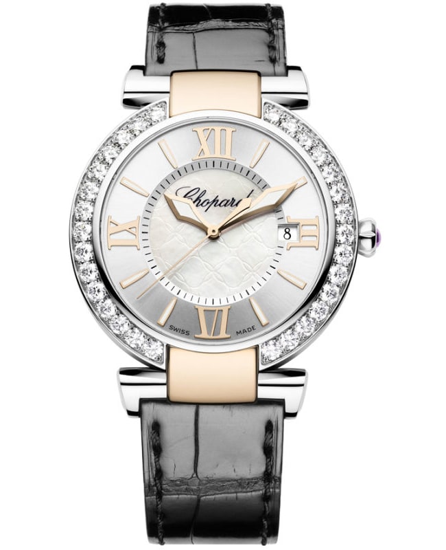 Chopard Imperiale SS/RG with Diamond Bezel 388531-6003