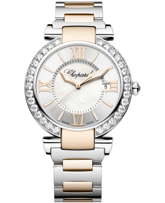 Chopard Imperiale SS/RG with Diamond Bezel 388531-6004