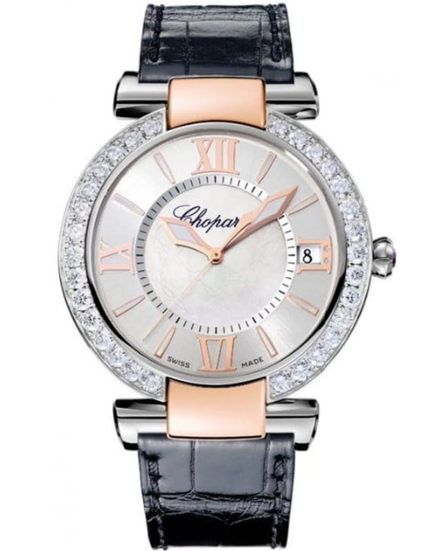 Chopard Imperiale SS/RG with Diamond Bezel 388531-6006