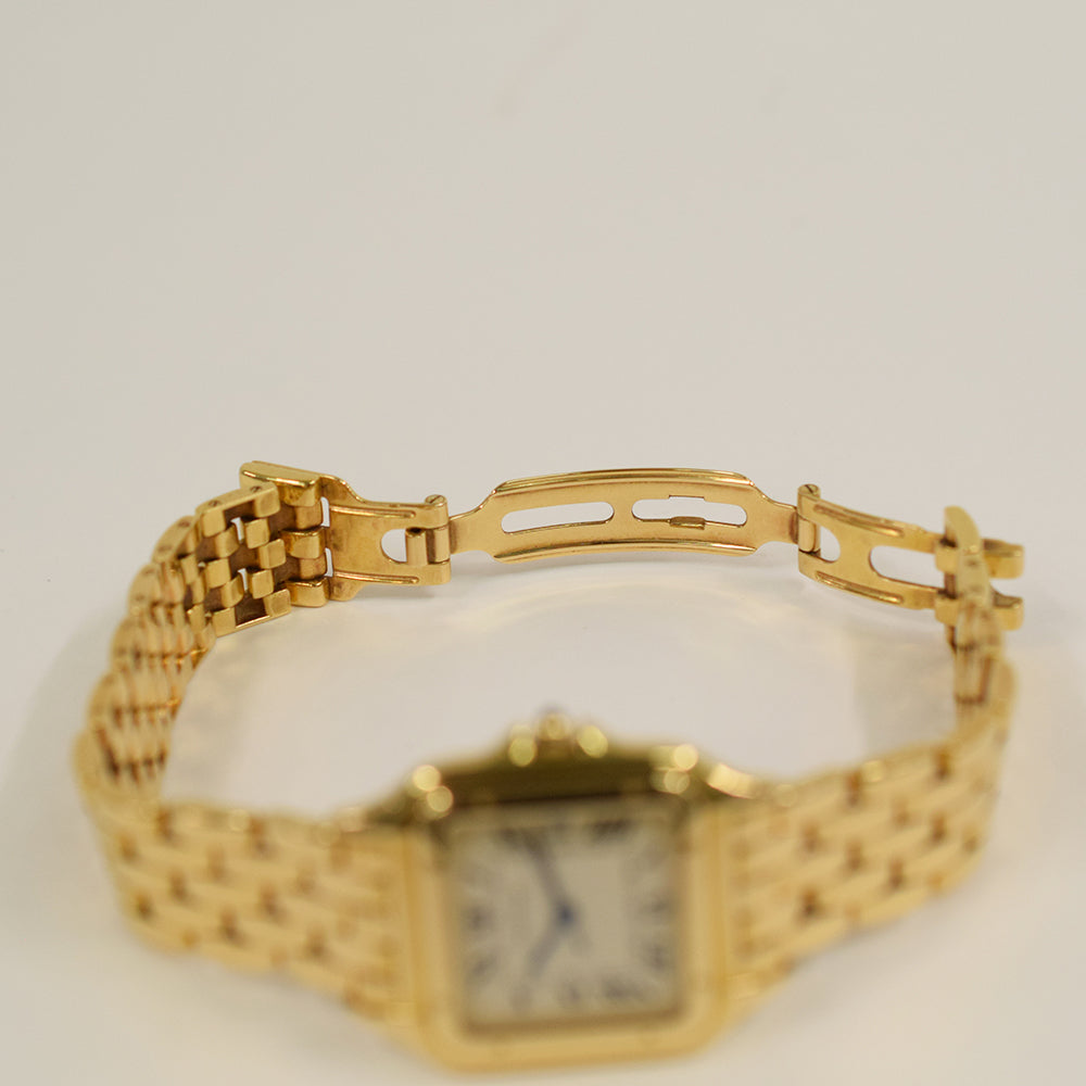 Cartier Tank Française Medium 28mm Yellow Gold W25014B9 – Ivory Roman Dial