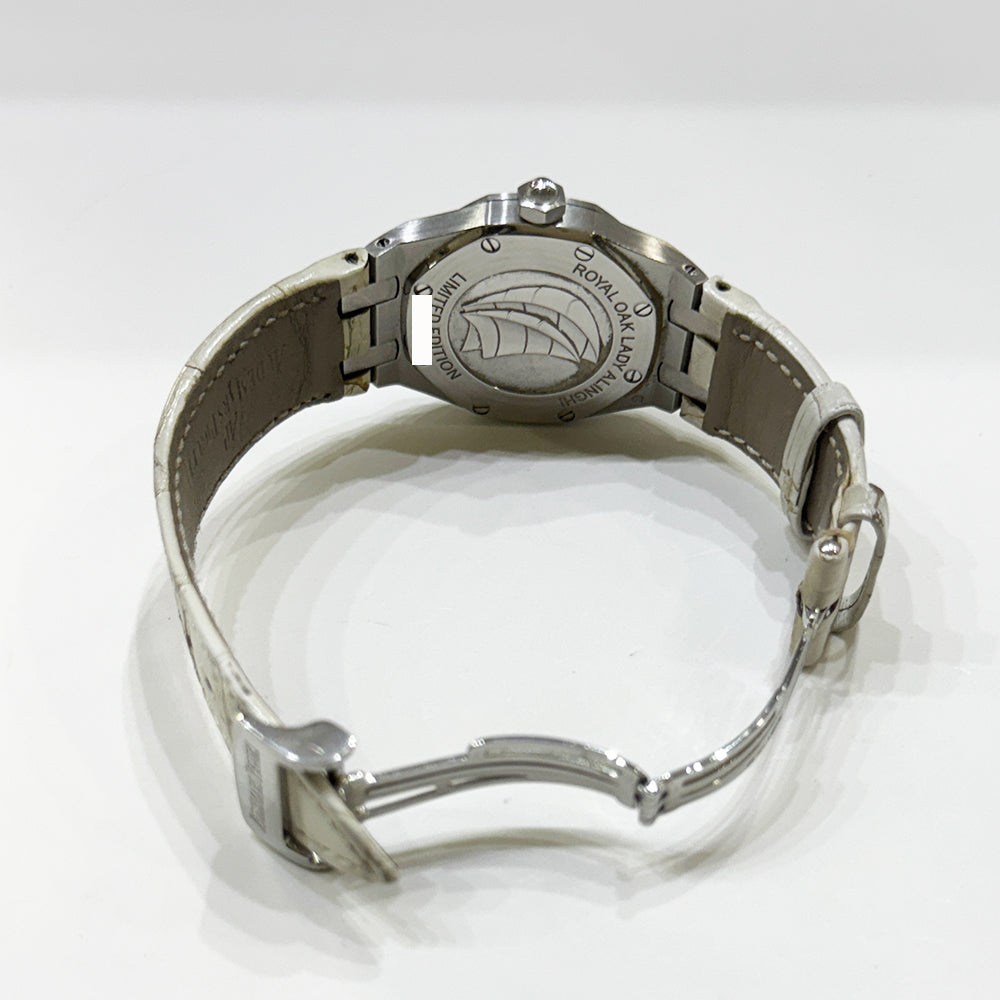 Audemars Piguet Royal Oak Alinghi 33mm Diamond Bezel 67611ST.ZZ.D012CR.01 – White Dial