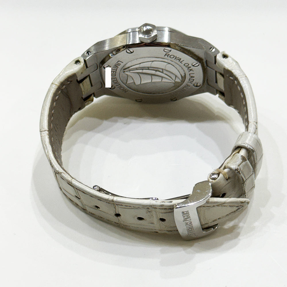 Audemars Piguet Royal Oak Alinghi 33mm Diamond Bezel 67611ST.ZZ.D012CR.01 – White Dial