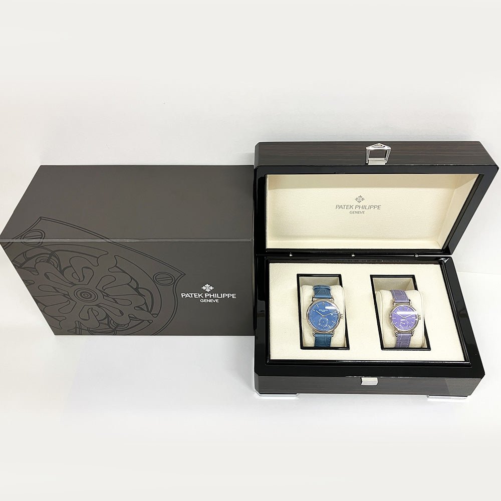 Patek Philippe Calatrava Tokyo Limited Edition Pair 6127G-010 & 7127G-010