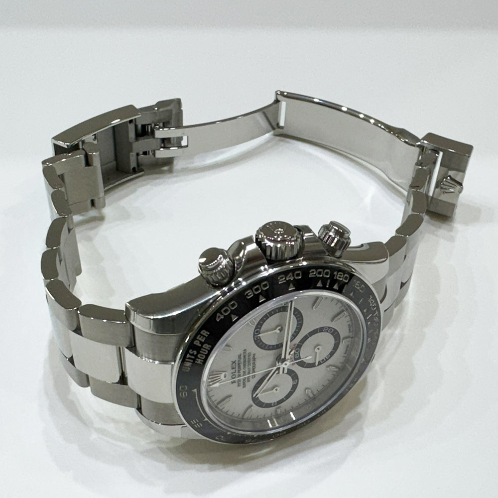 Rolex Cosmograph Daytona 40mm Steel Ceramic Bezel 126500LN – White Dial