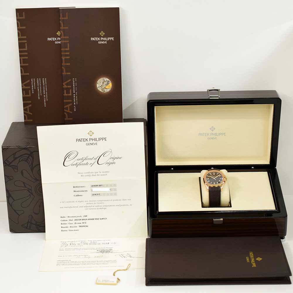 Patek Philippe Aquanaut 42.2mm 5167R-001 – Black Dial