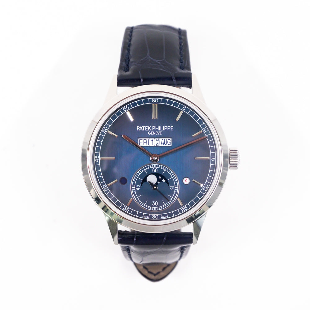 Patek Philippe In-Line Perpetual Calendar 41.2mm 5236P-001 – Blue Dial
