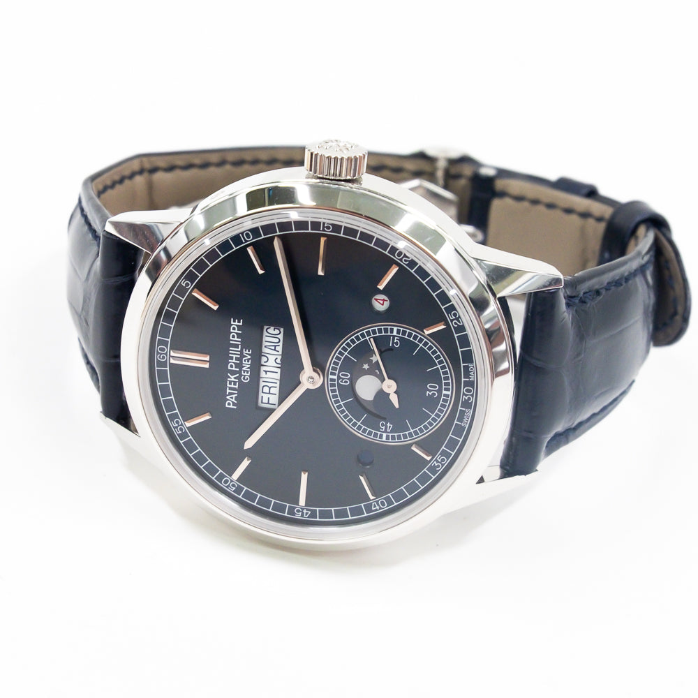 Patek Philippe In-Line Perpetual Calendar 41.2mm 5236P-001 – Blue Dial