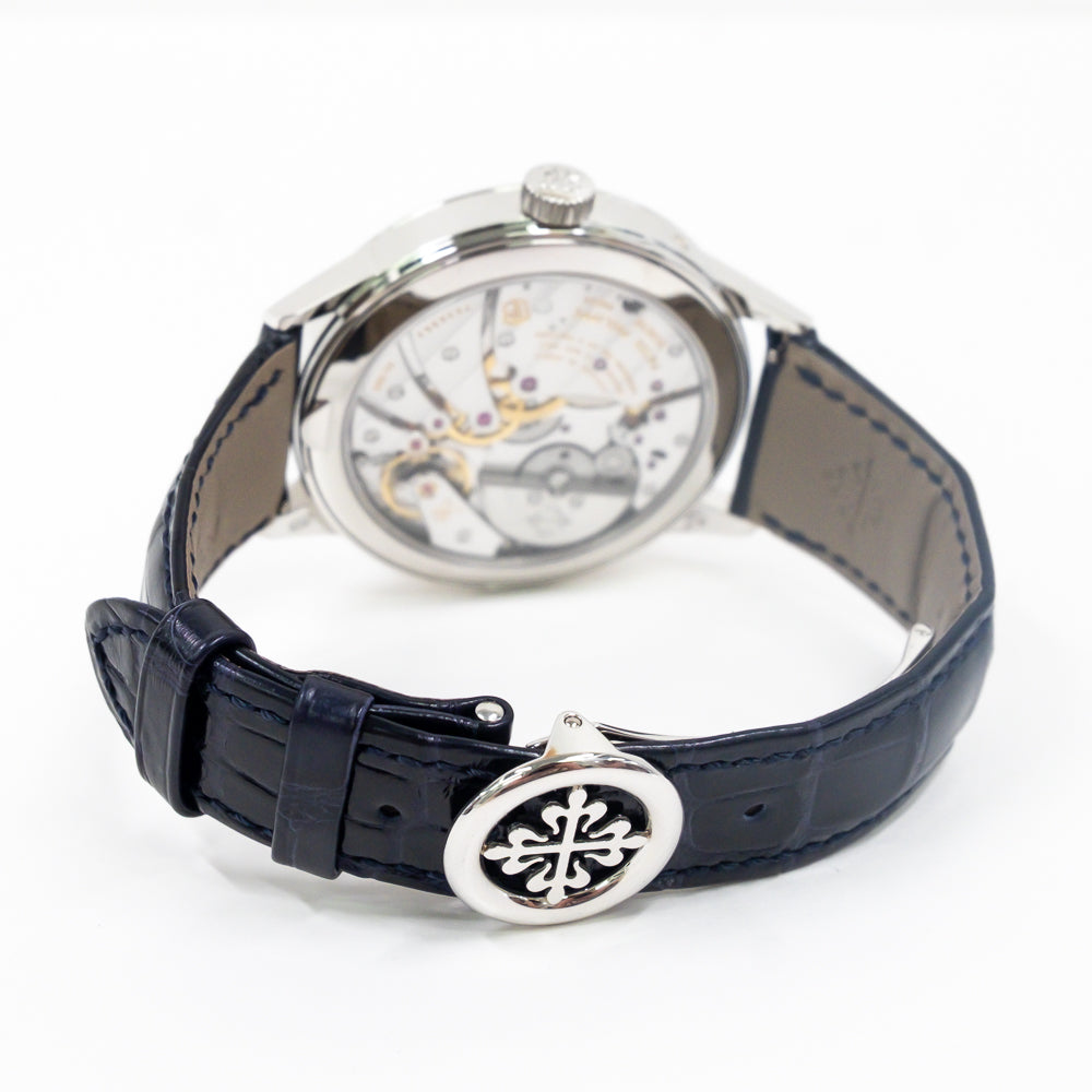 Patek Philippe In-Line Perpetual Calendar 41.2mm 5236P-001 – Blue Dial