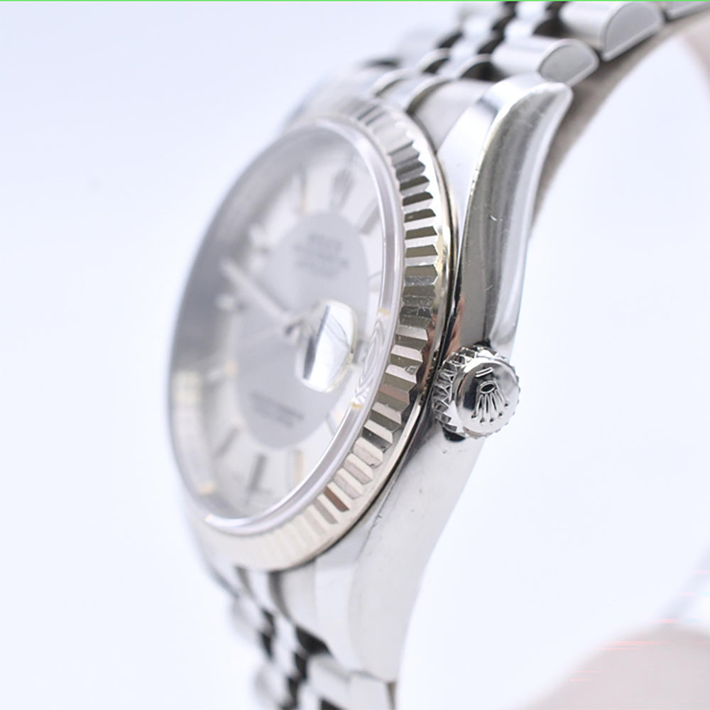 Rolex Datejust 36mm Steel and White Gold 126234 – Silver Dial