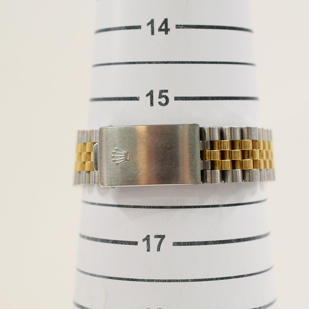 Rolex Datejust 36mm Steel and Yellow Gold 16233G – Blue Ombre Diamond Dial