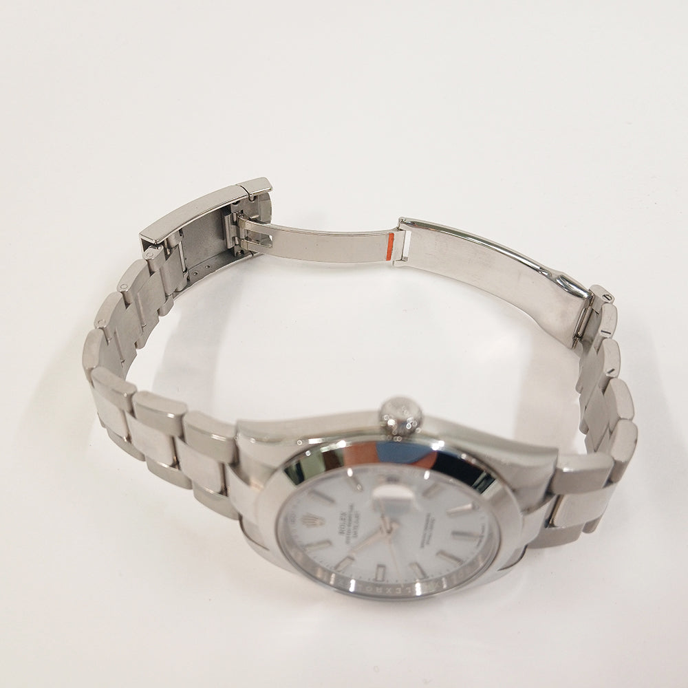 Rolex Datejust 41mm Steel 126300 – White Dial