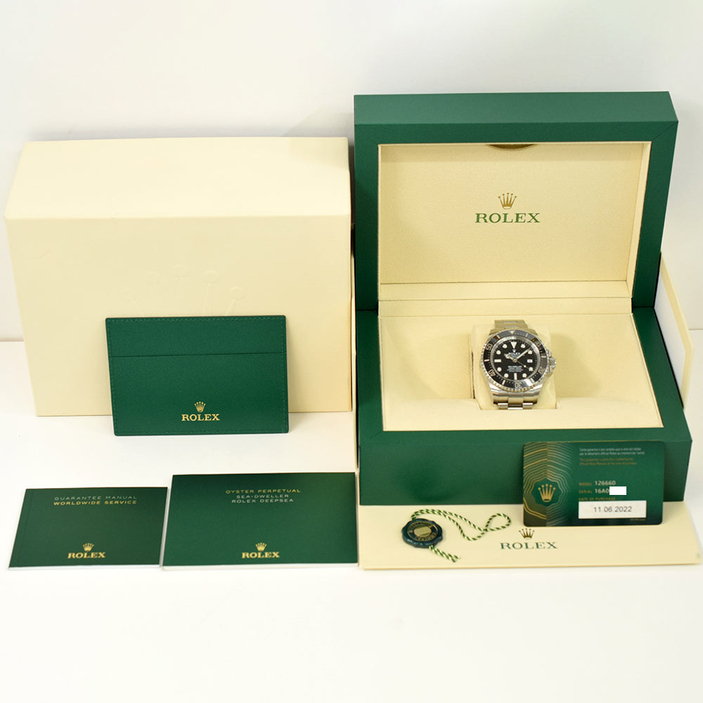 Rolex Deepsea 44mm Steel 126660 – Black Dial