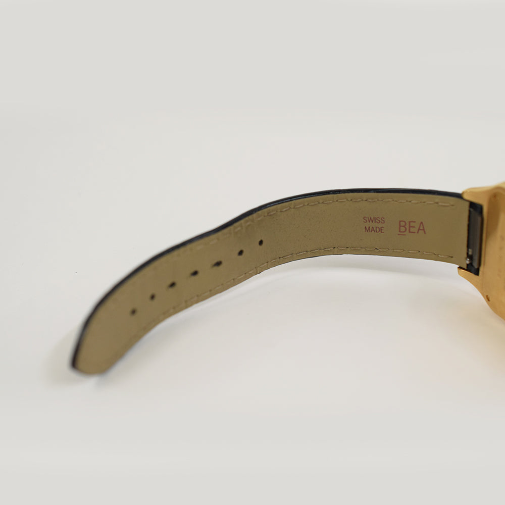 Cartier Santos-Dumont Large Yellow Gold WGSA0077 – Black Roman Dial