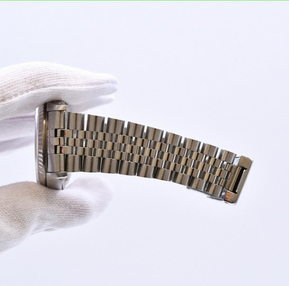 Rolex Datejust 36mm Steel and White Gold 16234 – Silver Dial