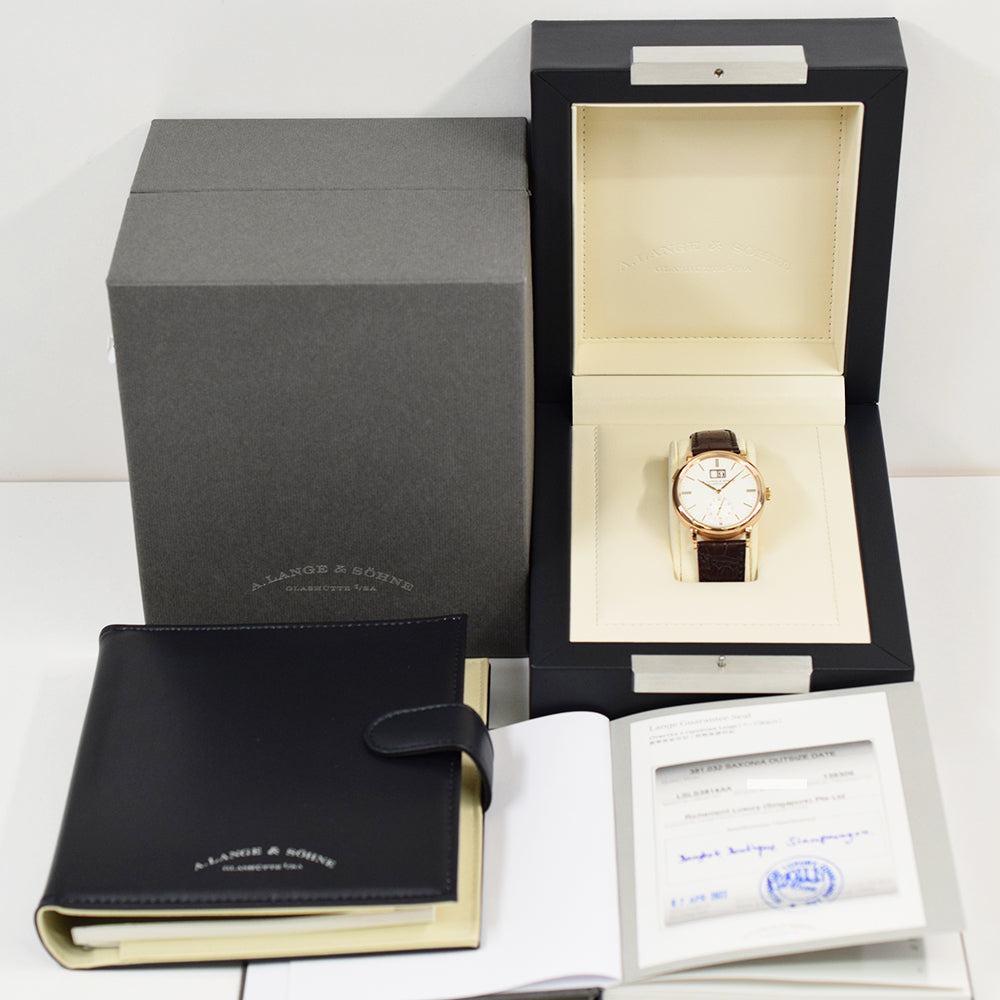 A. Lange & Söhne Lange 1 Moon Phase 38.5mm 381.032 – Ivory Dial
