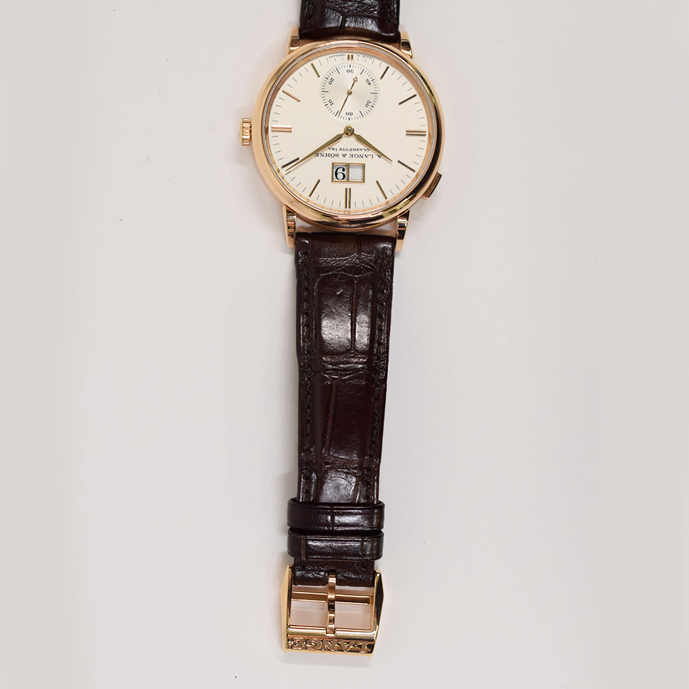 A. Lange & Söhne Lange 1 Moon Phase 38.5mm 381.032 – Ivory Dial