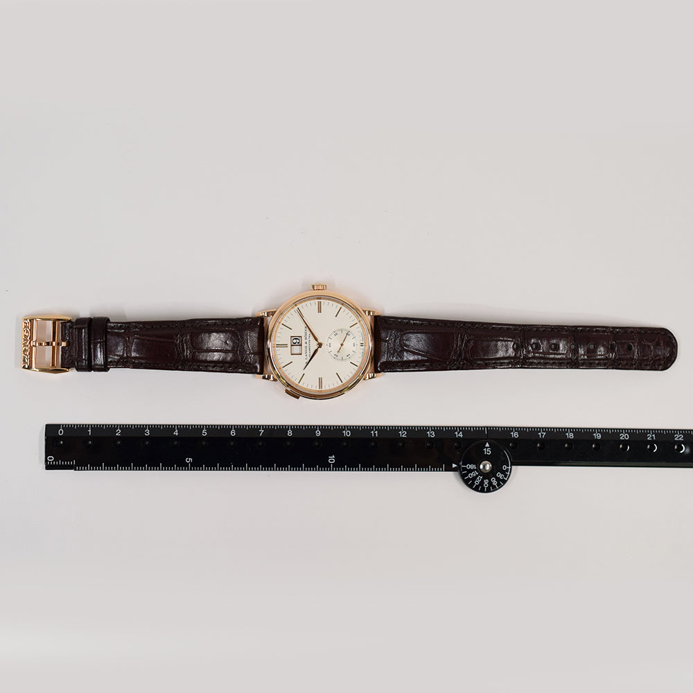 A. Lange & Söhne Lange 1 Moon Phase 38.5mm 381.032 – Ivory Dial