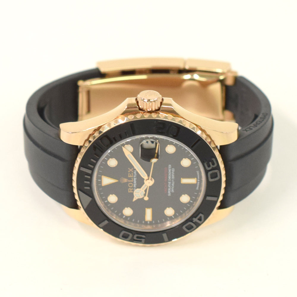 Rolex Yacht-Master 37mm Everose Gold 268655 – Black Dial