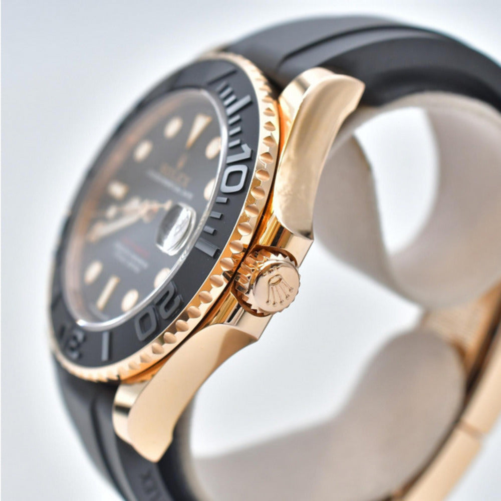 Rolex Yacht-Master 37mm Everose Gold 268655 – Black Dial