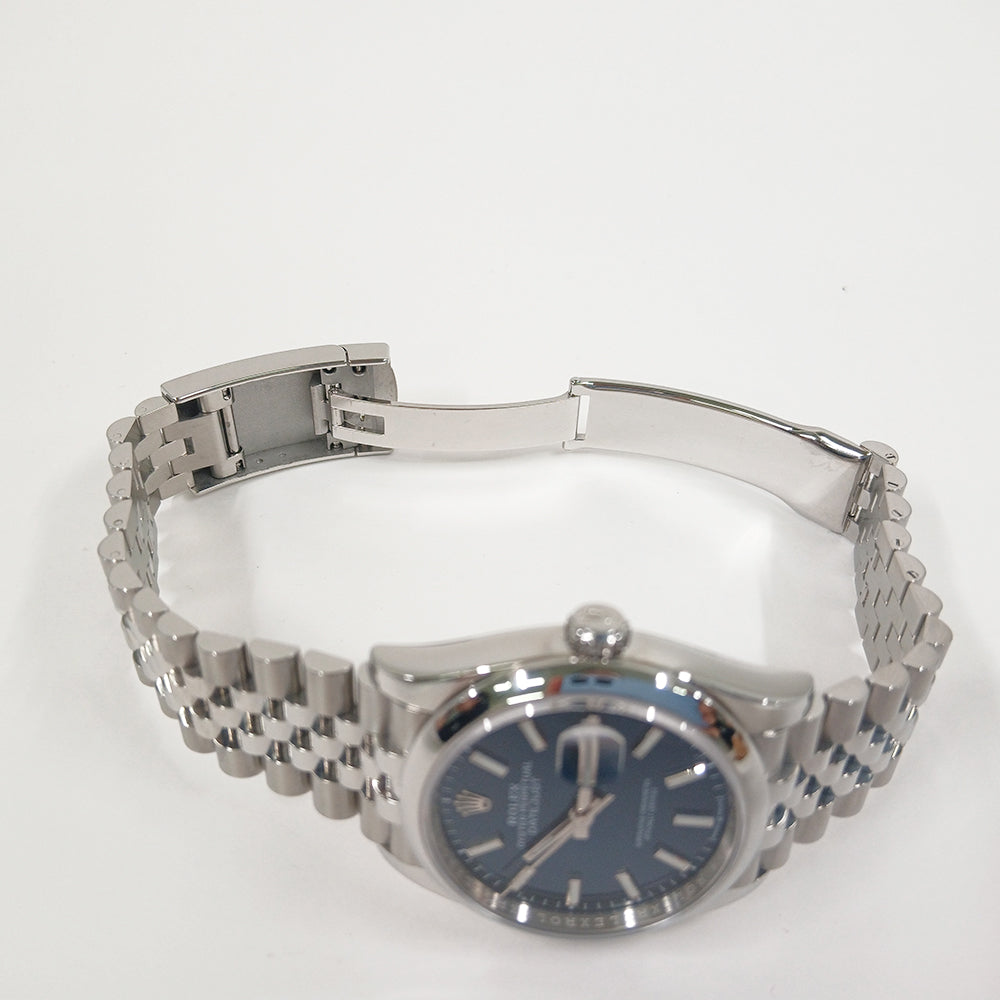 Rolex Datejust 36mm Steel Domed Bezel 126200 – Blue Dial