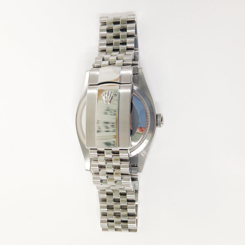 Rolex Datejust 36mm Steel Domed Bezel 126200 – Blue Dial