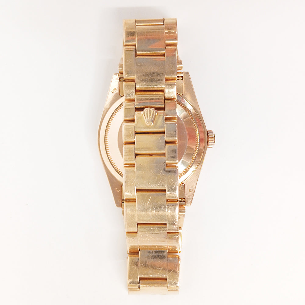 Rolex Day-Date 36mm Everose Gold Diamond Dial 118235A – Pink Diamond Dial