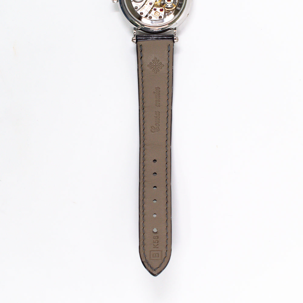 Patek Philippe Complications Moon Phase 33mm White Gold 7121/200G-010 – Grey Arabic Dial