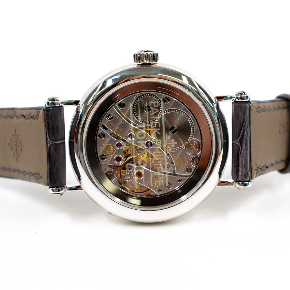 Patek Philippe Complications Moon Phase 33mm White Gold 7121/200G-010 – Grey Arabic Dial