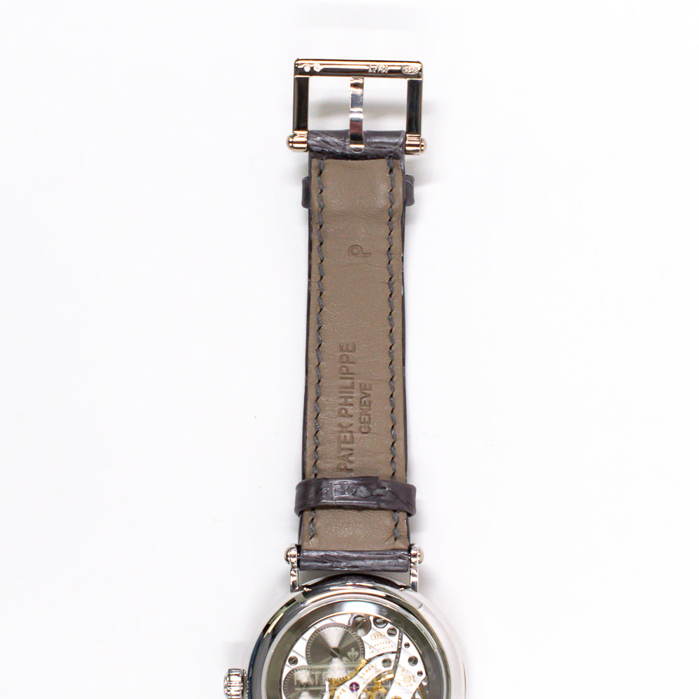 Patek Philippe Complications Moon Phase 33mm White Gold 7121/200G-010 – Grey Arabic Dial